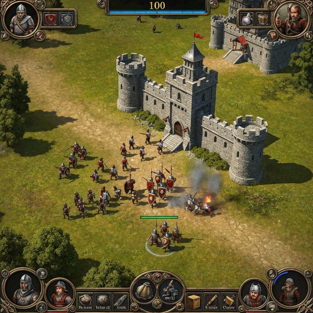 Age of Empires 2 estratégia tempo real gameplay